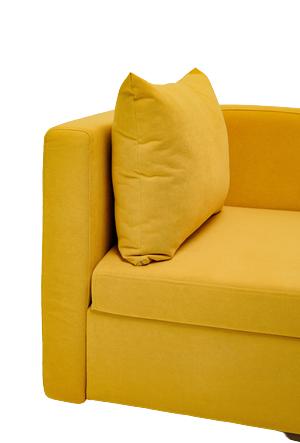 Диван-кровать левая Тедди желтый в Петропавловске-Камчатском - изображение 5