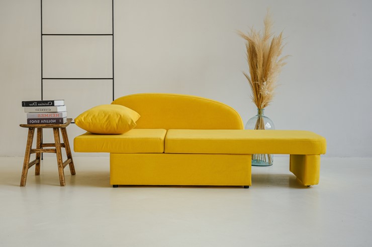 Диван-кровать левая Тедди желтый в Петропавловске-Камчатском - изображение 20
