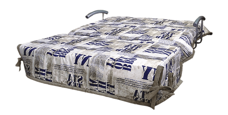 Прямой диван Аккордеон без боковин, спальное место 1200 в Петропавловске-Камчатском - изображение 1