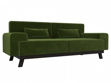 Прямой диван Мюнхен, Зеленый (микровельвет) в Петропавловске-Камчатском