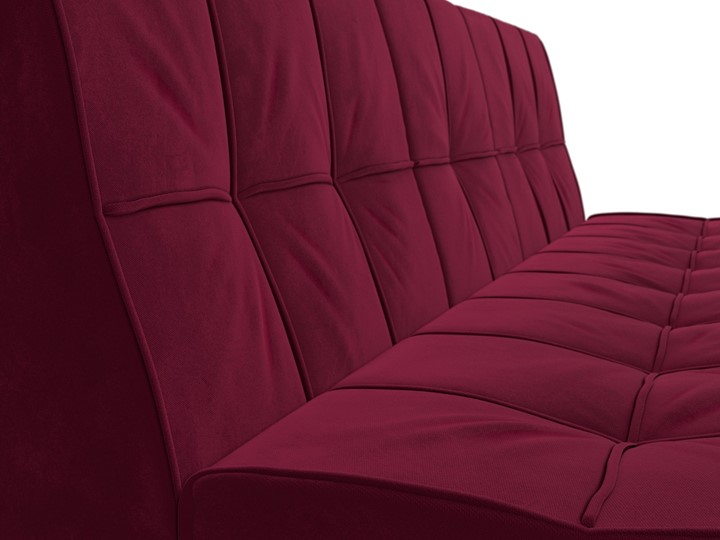 Прямой диван Винсент, Бордовый (микровельвет) в Петропавловске-Камчатском - изображение 5