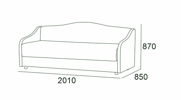 Прямой диван Либерти 1 БД в Петропавловске-Камчатском - изображение 17
