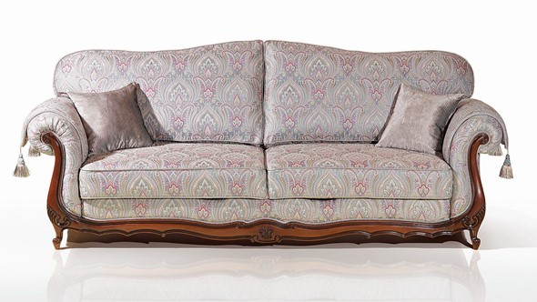 Прямой диван Лондон (4) четырехместный, механизм "Пума" в Петропавловске-Камчатском - изображение