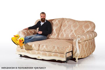 Прямой диван Лондон трехместный, механизм "Выкатной 160" в Петропавловске-Камчатском - предосмотр 8