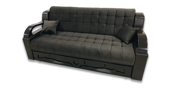 Прямой диван Челси с накладками в Петропавловске-Камчатском - изображение