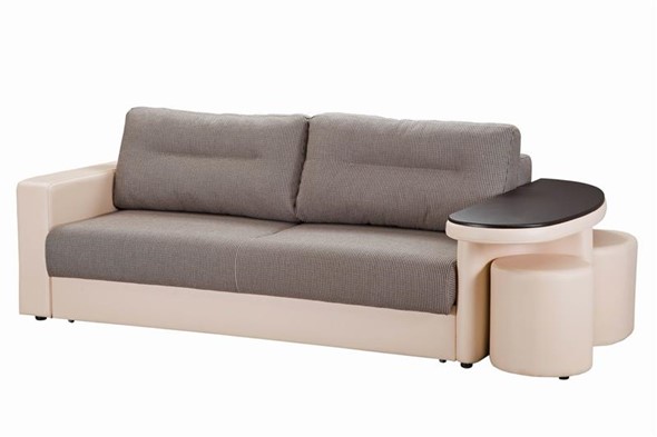 Прямой диван Сантана 4 БД со столом (НПБ) в Петропавловске-Камчатском - изображение