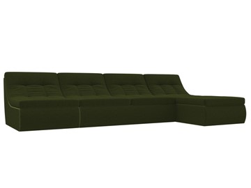 Модульный угловой диван Холидей, Зеленый (микровельвет) в Петропавловске-Камчатском