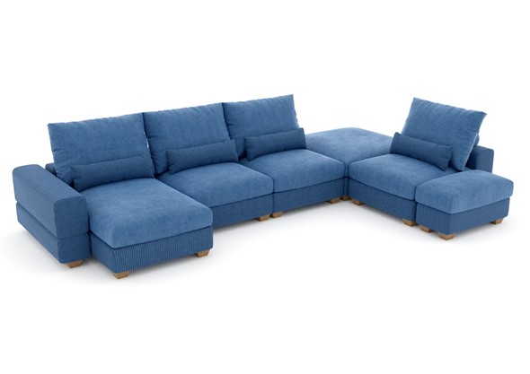 Модульный диван V-10-M, Memory foam в Петропавловске-Камчатском - изображение