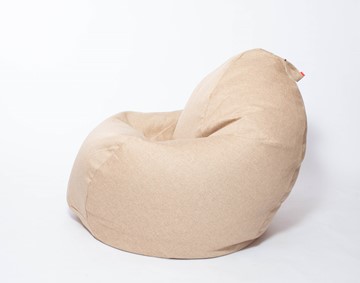 Кресло-мешок Макси, рогожка, 150х100, песочное в Петропавловске-Камчатском - предосмотр 2