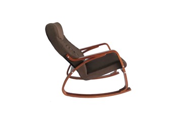 Кресло-качалка Женева, ткань шоколад в Петропавловске-Камчатском - предосмотр 1