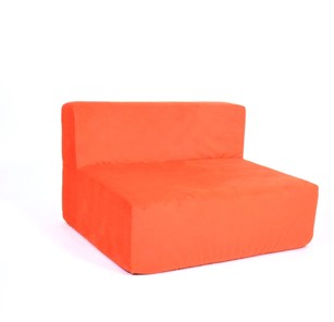 Кресло бескаркасное Тетрис 100х80х60, оранжевое в Петропавловске-Камчатском
