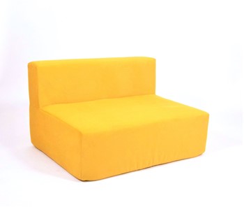 Кресло бескаркасное Тетрис 100х80х60, желтое в Петропавловске-Камчатском