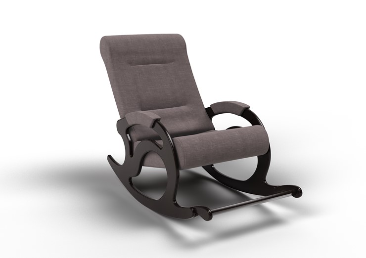 Кресло-качалка Тироль, ткань AMIGo шоколад 12-Т-Ш в Петропавловске-Камчатском - изображение 2
