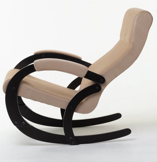 Кресло-качалка Корсика, ткань Amigo Beige 34-Т-AB в Петропавловске-Камчатском - изображение 1