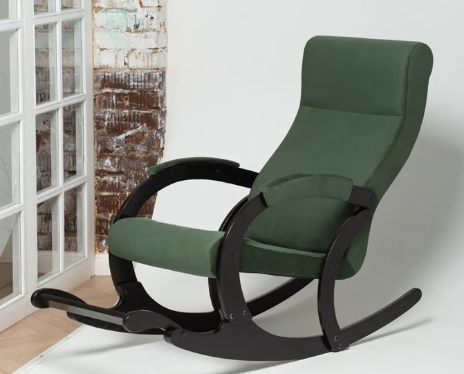 Кресло-качалка Марсель, ткань Amigo Green 33-Т-AG в Петропавловске-Камчатском - изображение 3