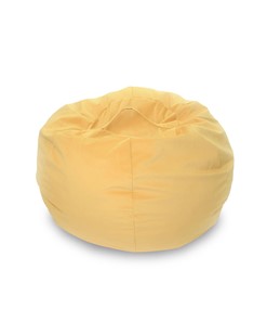 Кресло-мешок Орбита, велюр, лимон в Петропавловске-Камчатском