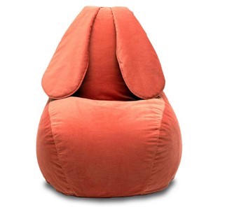 Кресло Зайка (длинные уши), оранжевый в Петропавловске-Камчатском