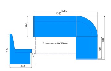 Угловой кухонный диван Модерн 2 (со спальным местом) в Петропавловске-Камчатском - предосмотр 4