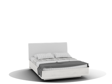 Кровать в спальню Alpina, Alp-Кр-01.1(1400), сосна Санторини в Петропавловске-Камчатском