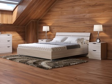 Кровать в спальню Rest 1, 180х200, дуб шамони в Петропавловске-Камчатском
