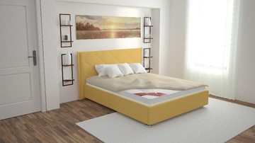Двуспальная кровать с механизмом Сарма Альба 160х200 (с коробом) в Петропавловске-Камчатском