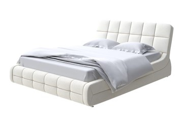 Спальная кровать Corso-6 200х200, Искусственная шерсть (Лама Лён) в Петропавловске-Камчатском - предосмотр