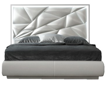 Кровать 2-х спальная FRANCO KIU 1242 с LED подсветкой изголовья (180х200) в Петропавловске-Камчатском