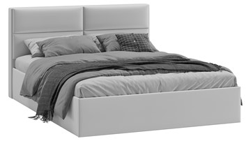 Двуспальная кровать Глосс Тип 1 (Велюр Confetti Silver) в Петропавловске-Камчатском