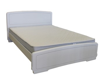 2-спальная кровать Кристина Прайм 1400, Белый в Петропавловске-Камчатском