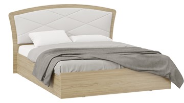 Кровать 2-х спальная с подъемным механизмом Сэнди Тип 1 без заглушины (Вяз благородный/Белый) в Петропавловске-Камчатском