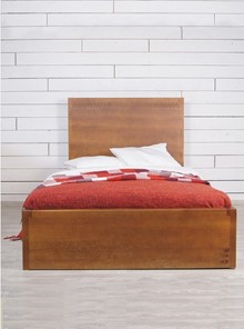 Кровать полутороспальная Gouache Birch с ящиками (M10512ETG/4) в Петропавловске-Камчатском