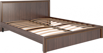 Спальная кровать Беатрис М07 (Орех Гепланкт) в Петропавловске-Камчатском