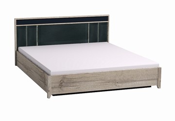 Двуспальная кровать Nature 306 1800 с подъемным механизмом, Гаскон Пайн-Черный в Петропавловске-Камчатском