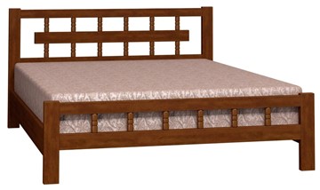 Кровать в спальню Натали-5 (Орех) 160х200 в Петропавловске-Камчатском - предосмотр 1