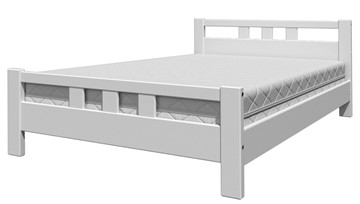 Спальная кровать Вероника-2 (Белый Античный) 140х200 в Петропавловске-Камчатском - предосмотр