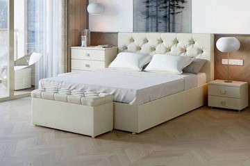 Кровать в спальню Кристалл 2 1400х1900 с подъёмным механизмом в Петропавловске-Камчатском - предосмотр