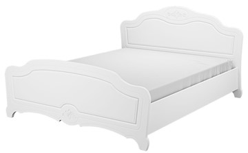 Кровать полутороспальная Лотос (Белый) 160х200 в Петропавловске-Камчатском