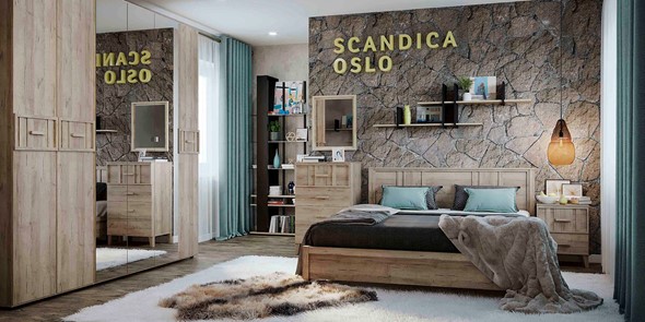 Модульная спальня SCANDICA OSLO №1 в Петропавловске-Камчатском - изображение