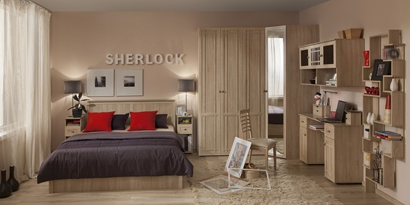 Гарнитур в спальню Sherlock №3 в Петропавловске-Камчатском - изображение