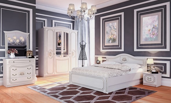 Модульная спальня Верона, Капучино/Кофе 10 в Петропавловске-Камчатском - изображение