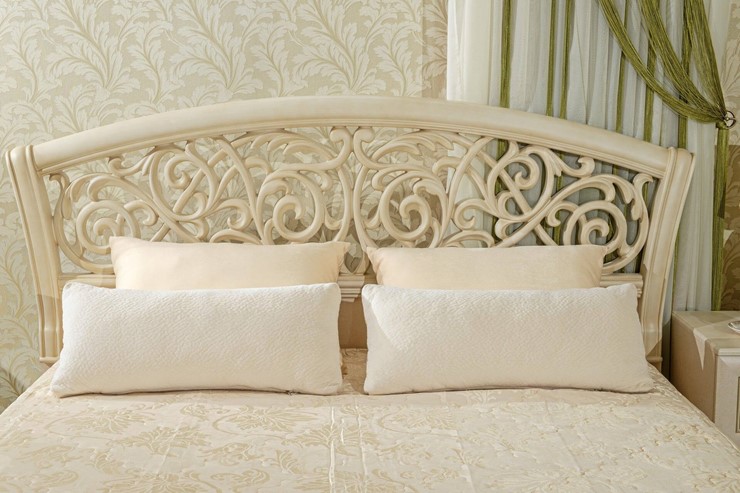 Гарнитур спальный Александрия, кровать, 2 тумбочки, Ленто в Петропавловске-Камчатском - изображение 2