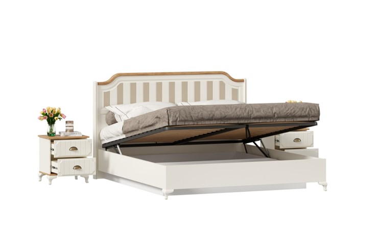 Модульная спальня Вилладжио, набор 4 (кровать 1800 с механизмом) в Петропавловске-Камчатском - изображение 1
