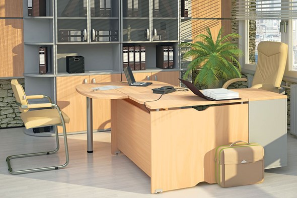 Мебель для персонала Милан для руководителя отдела в Петропавловске-Камчатском - изображение