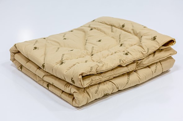 Одеяло зимнее двуспальное Gold Camel в Петропавловске-Камчатском - изображение