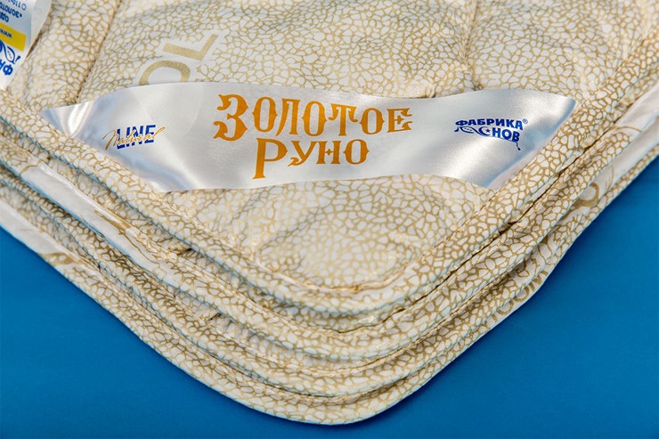 Одеяло всесезонное полутороспальное Золотое Руно в Петропавловске-Камчатском - изображение 1