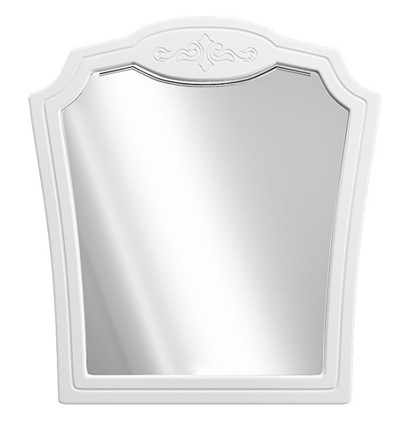 Зеркало настенное Лотос (Белый) в Петропавловске-Камчатском - изображение