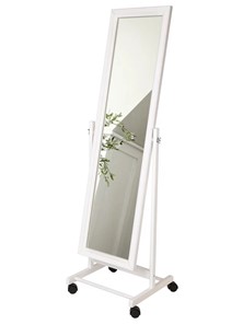Напольное зеркало в спальню BeautyStyle 27 (135х42,5см) Белое в Петропавловске-Камчатском - предосмотр 6