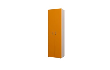 Детский 2-дверный шкаф 600 ДО Млечный дуб, Оранжевый в Петропавловске-Камчатском