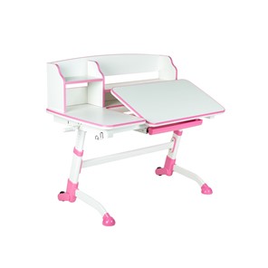Детский стол-трансформер Amare II Pink с надстройкой в Петропавловске-Камчатском - предосмотр 2