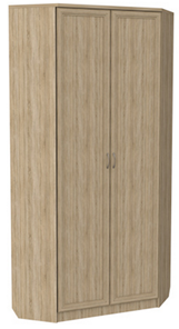 Шкаф 401 угловой со штангой, цвет Дуб Сонома в Петропавловске-Камчатском